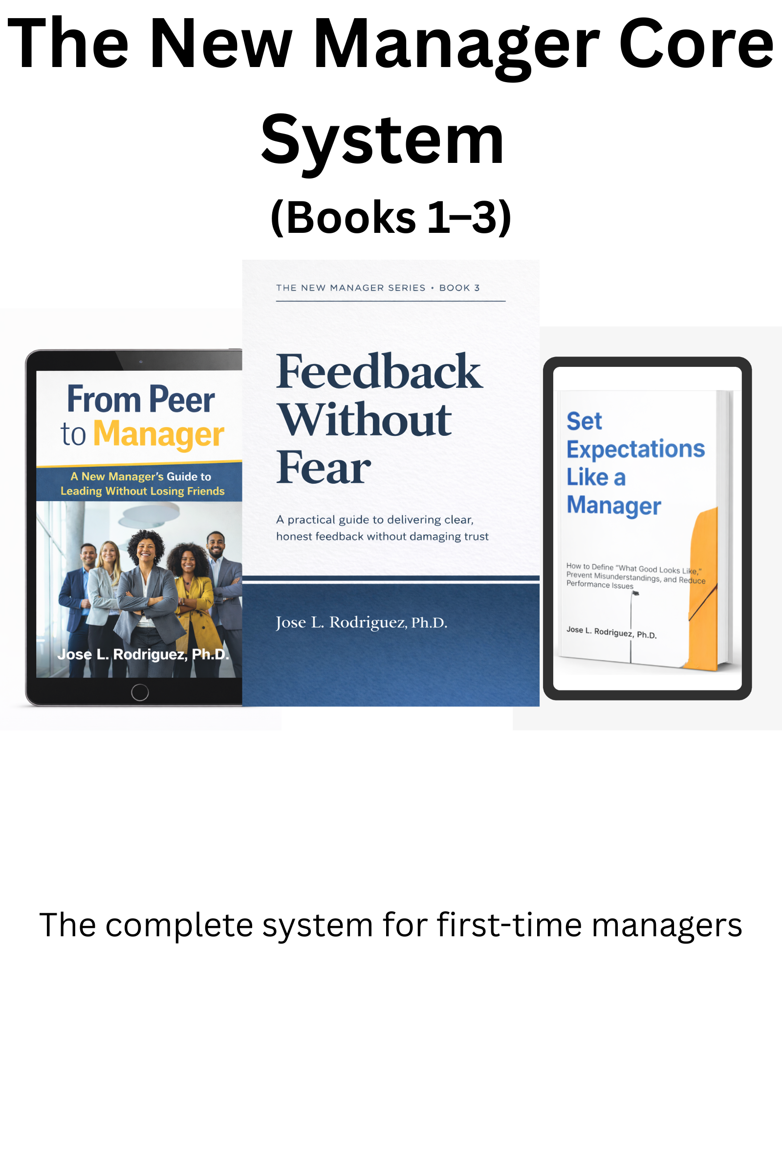 The New Manager Hub bundle with Books 1 through 3